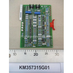KM357315G01 कोन लिफ्ट TAC-5 फायरिंग बोर्ड